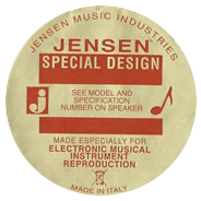 Jensen Vintage Ceramic Luidsprekers