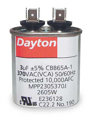 Aanloop - motor condensatoren