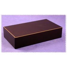 1441-30BK3 Chassis - 432 x 254 x 51 mm zwart