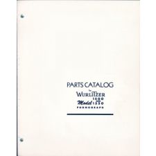 Wurlitzer 1500 & 1550 onderdelen catalogus