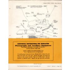 Wurlitzer 1600 & 1650A extra instructies