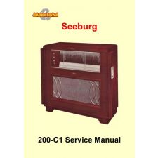 1952 Service manual 200-C1 en 200-C2 library unit