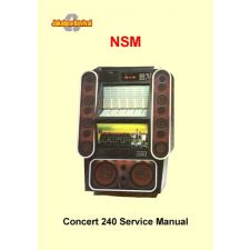 Service manual 1982 1985 NSM Concert 240