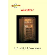 1936 Service manual 312, 412 and 35