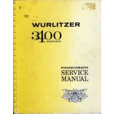 Wurlitzer 3400 series phonograph service manual