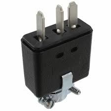3 polige jones plug