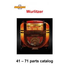 1940 - 1942 Onderdelen catalogus for 41 and 71