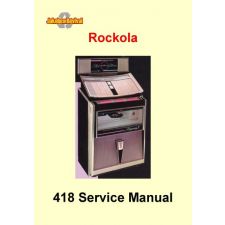 1964 Service manual model 418 Rhapsody II