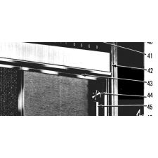 Rockola 425 Upper Extrusion R.H. Door - part# 39805