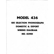 Rock-ola model 436 wiring diagram