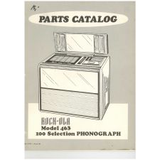 Rock-ola model 463 parts catalog