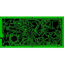 Printplaat voor Wurlitzer 530 versterker uit 1900 en 2000