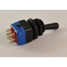 Tuimelschakelaar 2 polig om - Aan-aan - Apem 12146AK