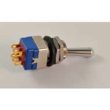 Tuimelschakelaar 2 polig om - Aan-aan - Apem 12146AD2K