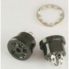 6 polig chassisdeel klein (Rockola)