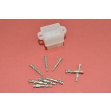 9 polige kunststof chassisdeel / stekker - male