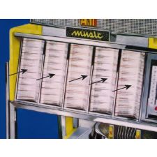 AMI G200 titelrek ruitjes (set van 5)