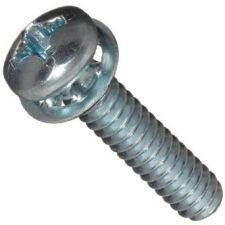 Bout UNC 2-56 * 3/8 met kartelring