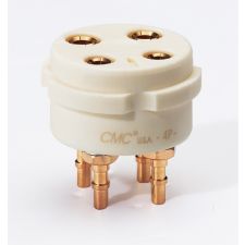 CMC 4 pens vergulde buisvoet teflon