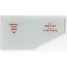 Wallbox glaasje voor AMI W40, 80 120