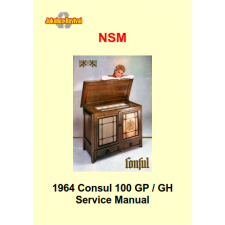 Service manual NSM 1964 Consul 100 GP / GH