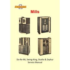 Service manual Mills Do Re Mi, Swing King, Studio en Zephyr