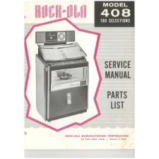 Rock-ola model 408 complete set manuals