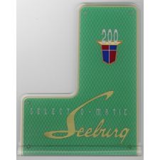 Voorfront afdekkap Seeburg V200 onderdeel 247110