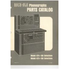 Rock-ola model 473 & 474 parts catalog