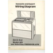 Rock-ola model 463 wiring diagram