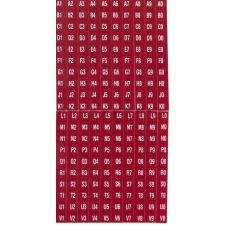 Letters en nummer voor in de rol van V/VL/KD