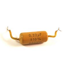 Condensator 220 nF 400 Volt Philips Mosterd - gebruikt?