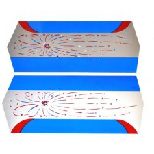 Folies voor zuiltje Wurlitzer 1800