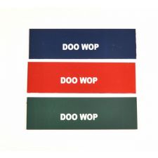Doo Wop Categorie kaartje voor drukknop rol V/VL/KD