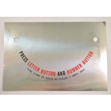 Sticker voor bodem 3WA wallbox