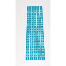 Wurlitzer 2150 strips voor titelkaart bordjes