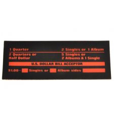 Rockola 448-449 Prijs kaartje - part# 47578