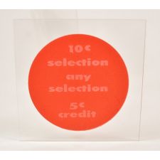 Ami credit glaasje 5c/10c or more model Continental 2