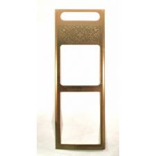 Rockola 484 Coin entry decorative sticker Gold - part# 53439