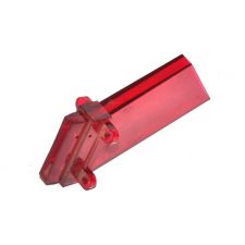 Rockola 453 454 459 460 Coin Chute Dome (red) - part# 48973