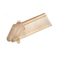 Rockola 453 454 459 460 Coin Chute Dome (white) - part# 48973