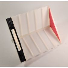 Seeburg 220 & 222 Titelkaarthouder onder - reproductie