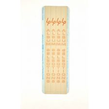 Rockola 500-505 Phonette Album Indicator Strip (4x) - part# 37578