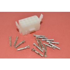 15 polige kunststof chassisdeel / stekker - female