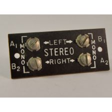 Seeburg Amplifier 4-lug terminal board - part# 306338