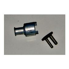 2 polige cancel plug met kapje (NOS)