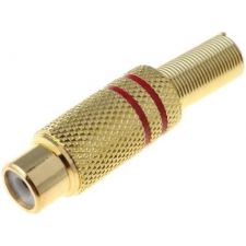 RCA tulpstekker contra verguld