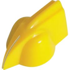 Knop chickenhead geel