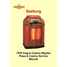 1939 Service manual Voque Mayfair, Plaza, Casino & classic