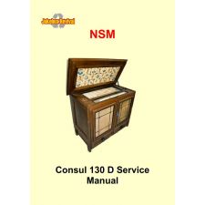 Service manual NSM 1967 Consul 130 D(isco)